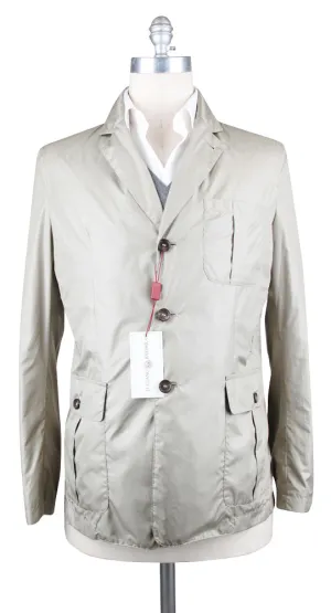 Luciano Barbera Beige Jacket - 38 US / 48 EU