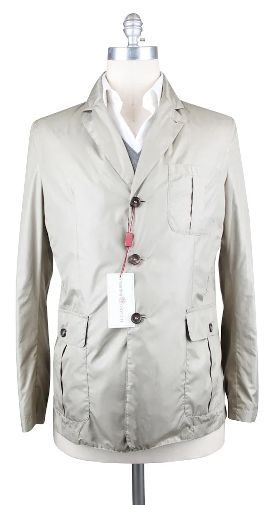 Luciano Barbera Beige Jacket - 38 US / 48 EU
