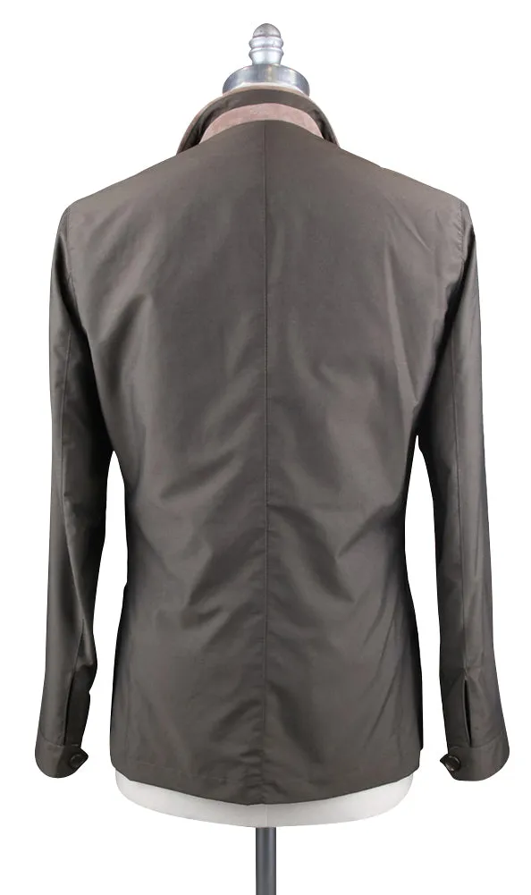 Luciano Barbera Brown Jacket - 40 US / 50 EU