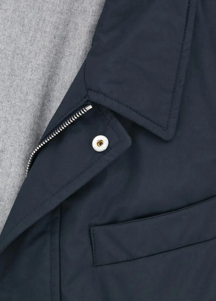 Luigi Borrelli Navy Blue Jacket - 40 US / 50 EU