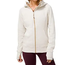 Lululemon Scuba Hoodie (Heathered Ivory Grey, 10)