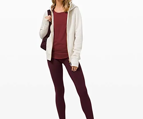 Lululemon Scuba Hoodie (Heathered Ivory Grey, 10)