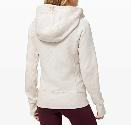 Lululemon Scuba Hoodie (Heathered Ivory Grey, 10)