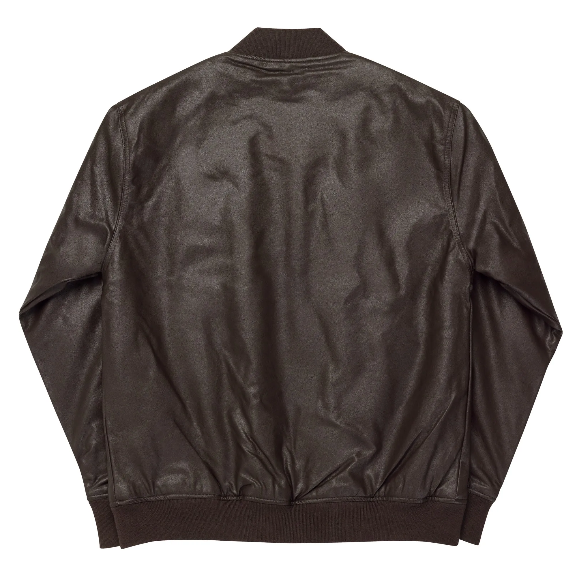 Maadish | Leather Bomber Jacket