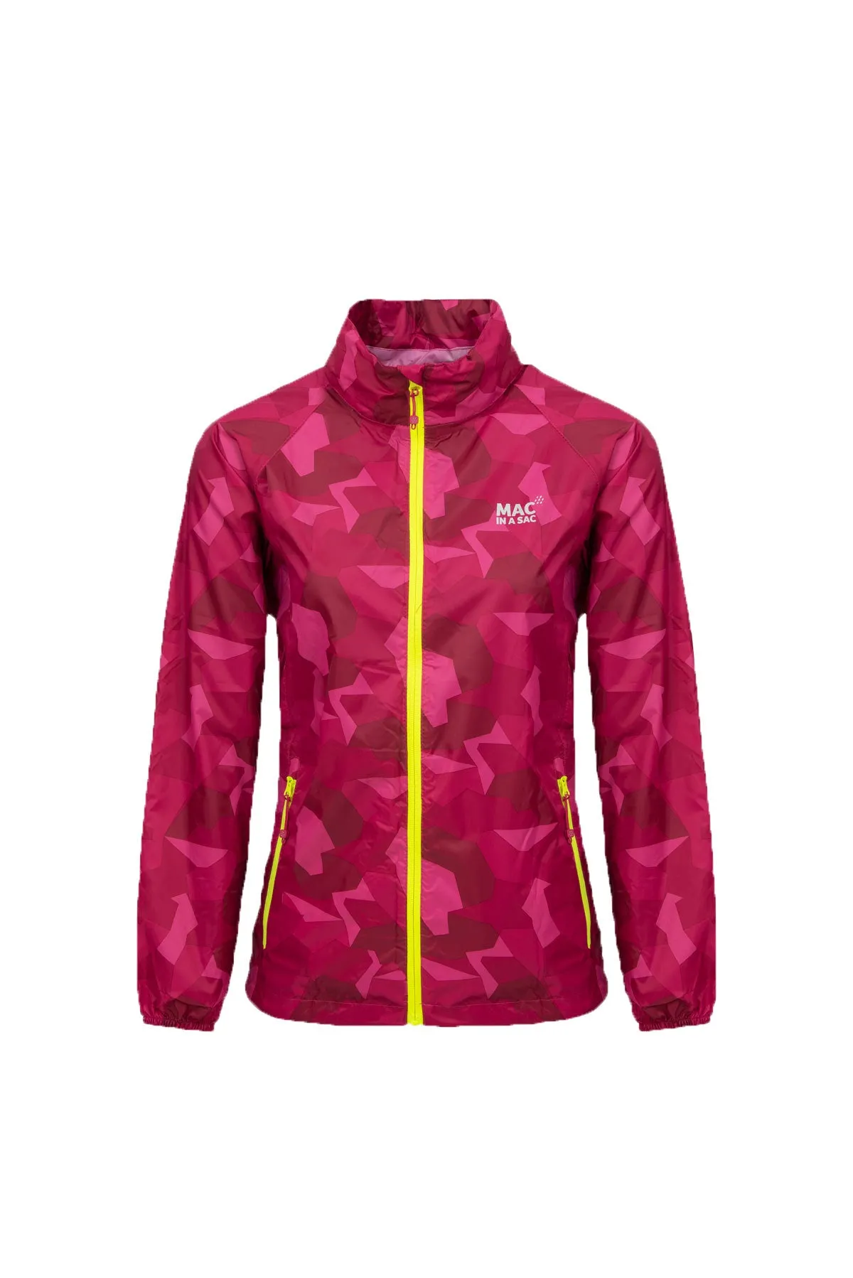 Mac in a Sac Edition Unisex Waterproof Packable Jacket - Pink Camo