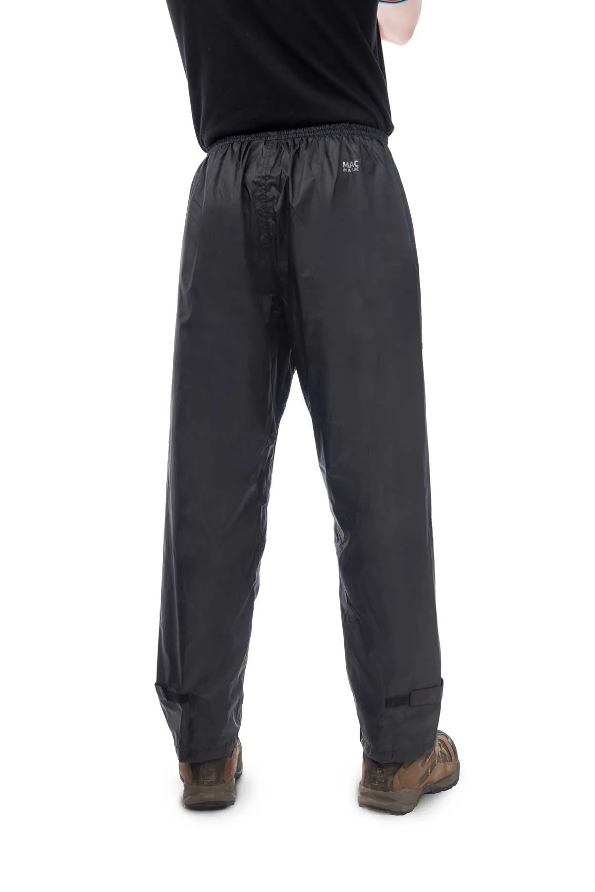 Mac in a Sac Origin Unisex Packaway Overtrousers - Black
