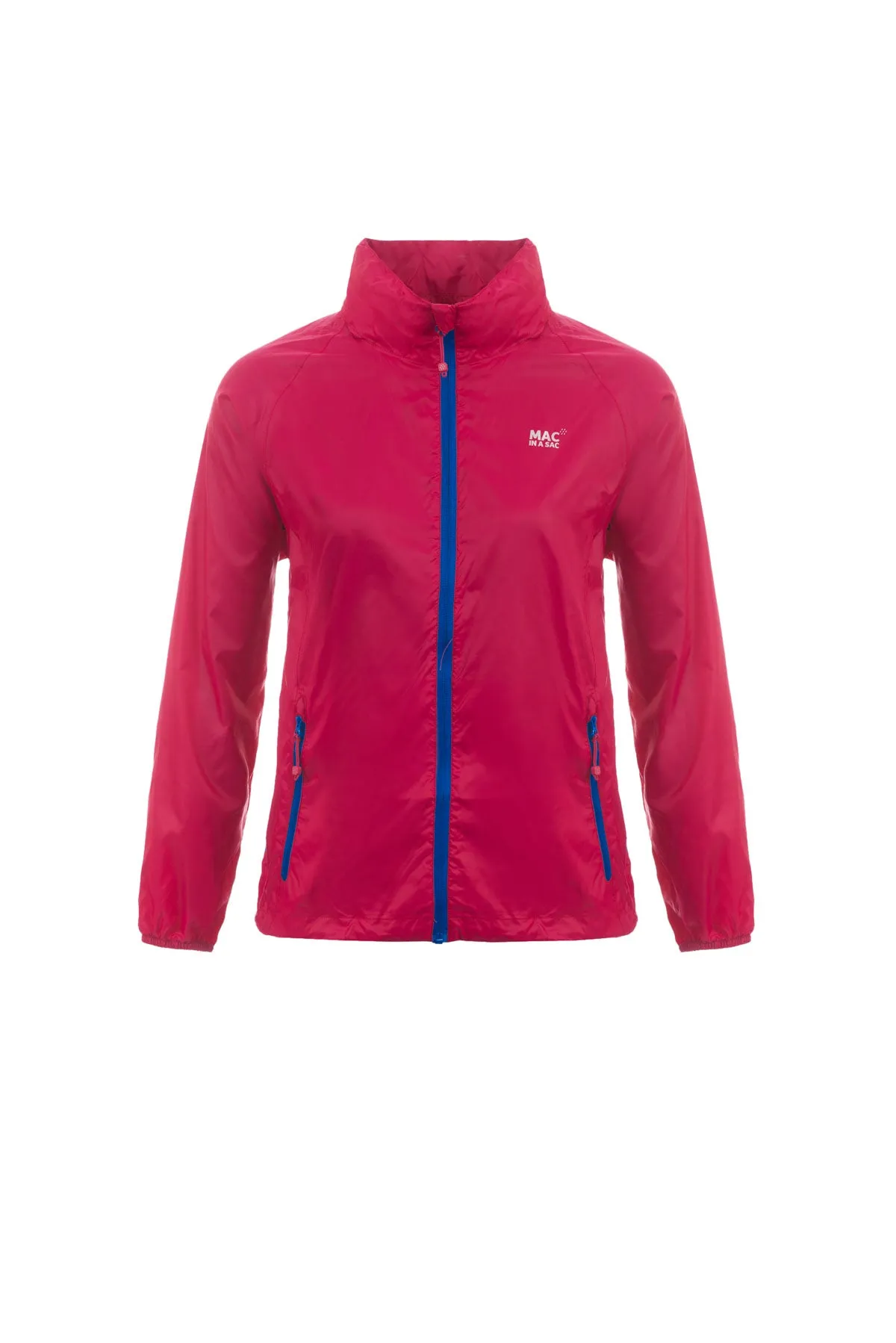 Mac in a Sac Origin Unisex Waterproof Packaway Jacket - Magenta