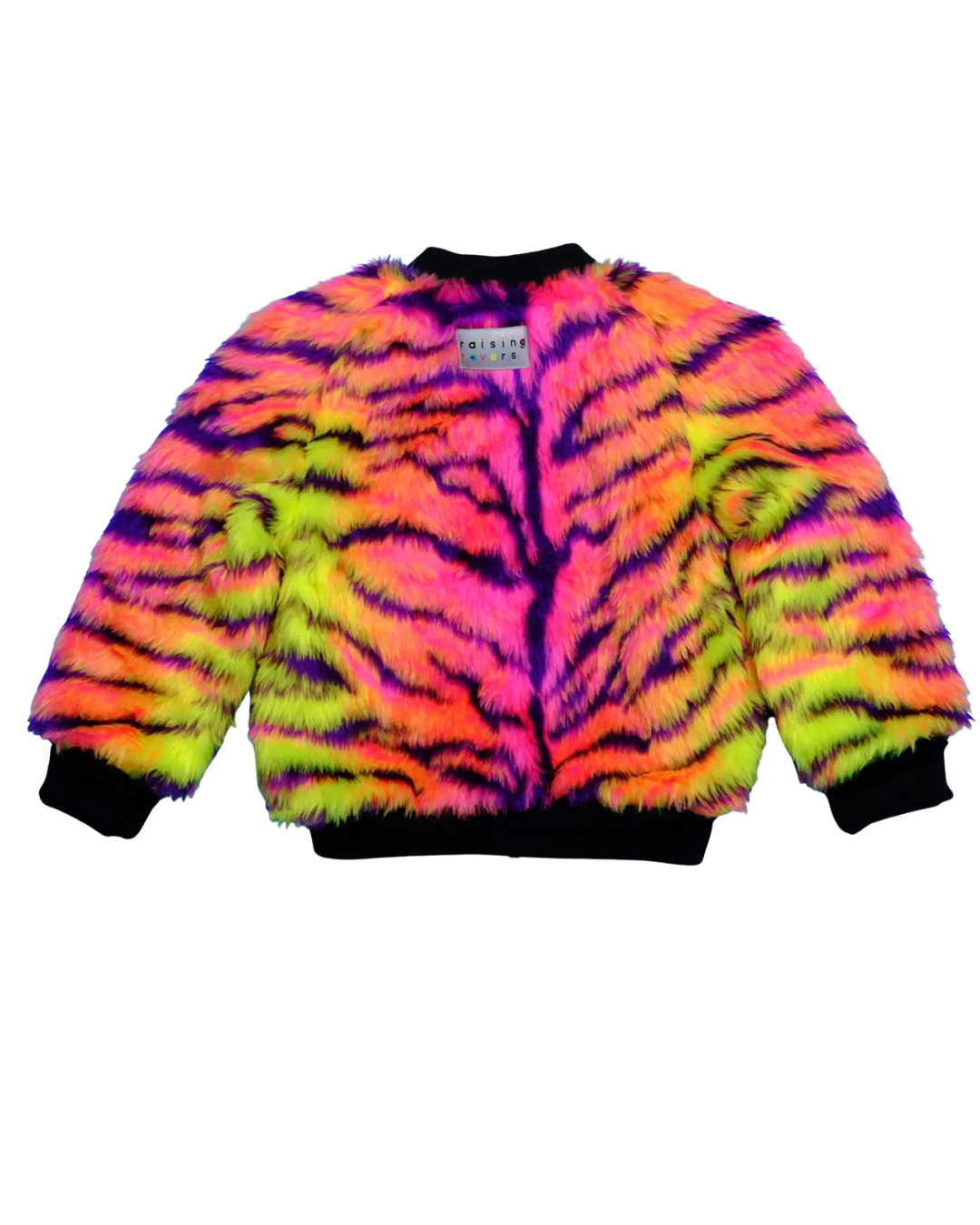 Made to Order - Jungle Boogie Bomber Jacket by Raising Ravers - Tiger Print, Ages 2-12