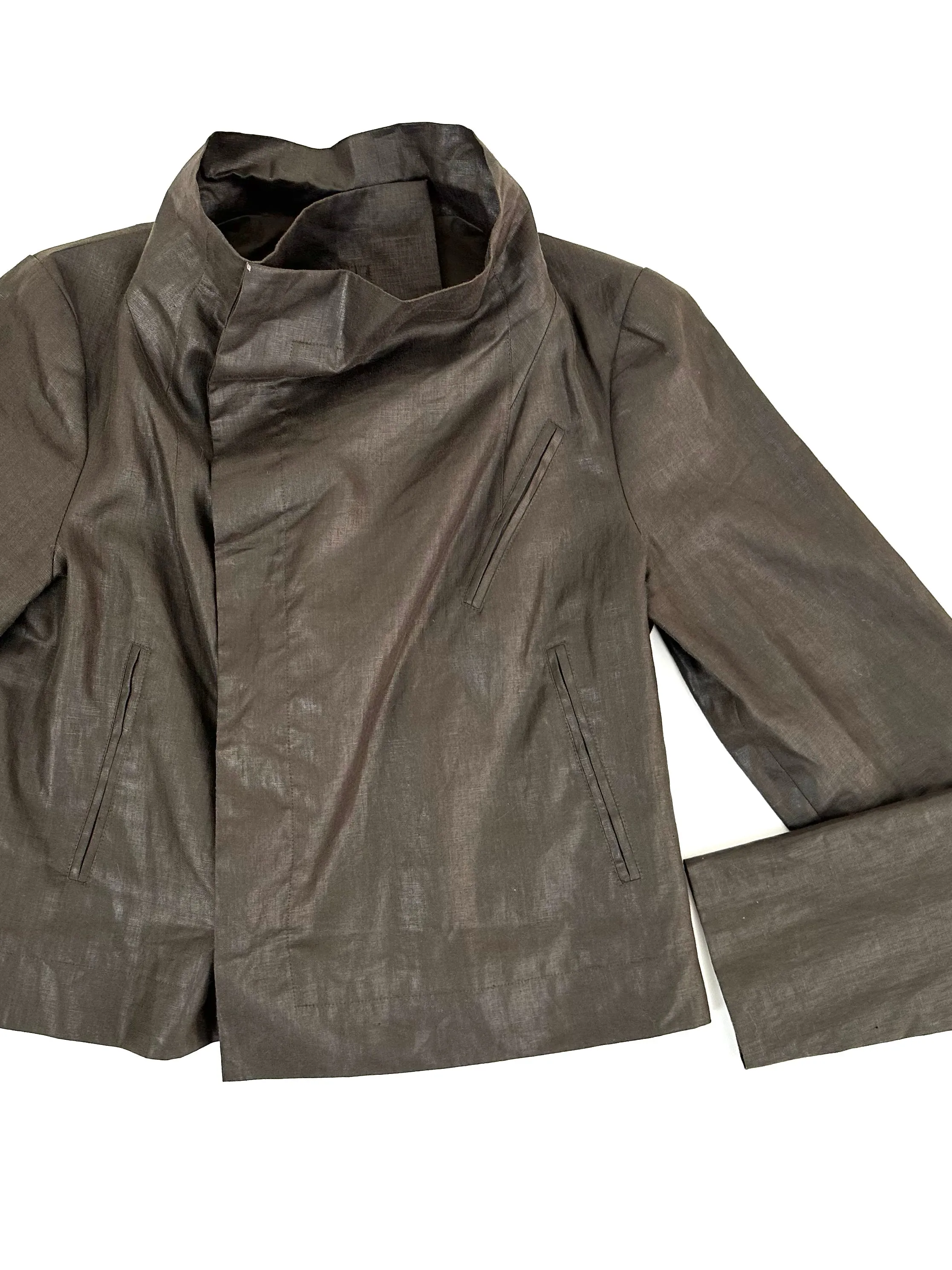 Magaschoni Collection Linen Jacket