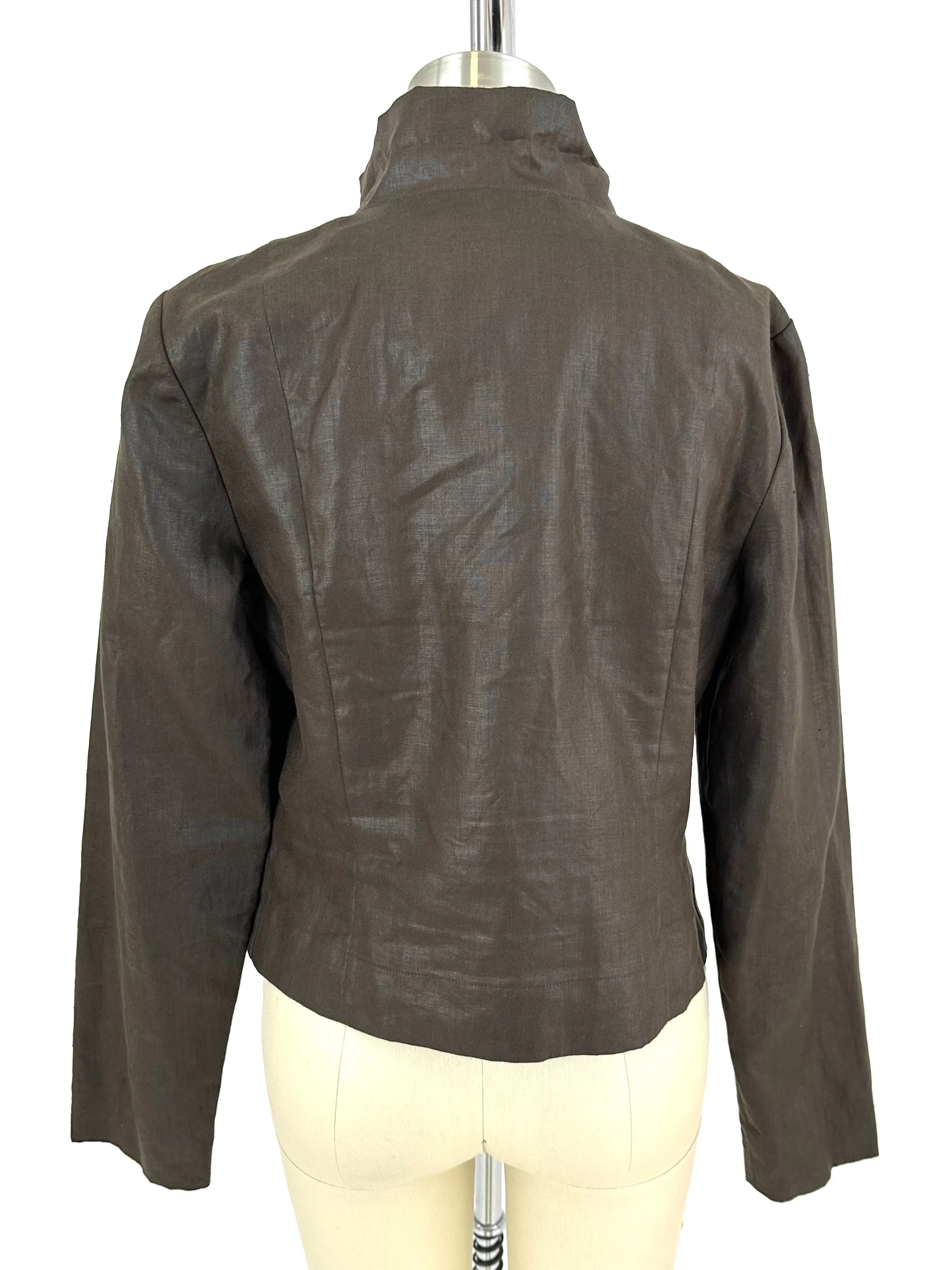 Magaschoni Collection Linen Jacket
