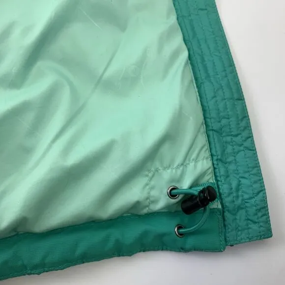 Marmot 700 Fill Down Puffer Jacket Green Teal Quilted Lightweight Womens Small