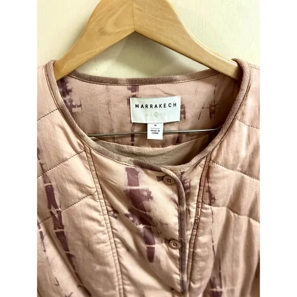Marrakech Quilted Bomber Jacket