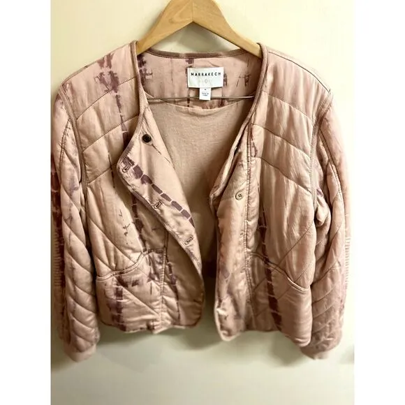 Marrakech Quilted Bomber Jacket
