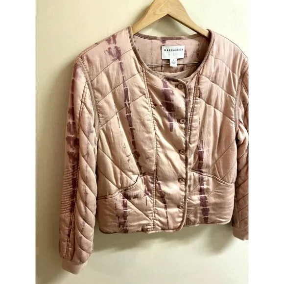 Marrakech Quilted Bomber Jacket