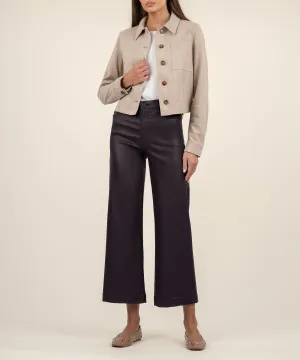 Matilda Crop Faux Suede Jacket - FINAL SALE