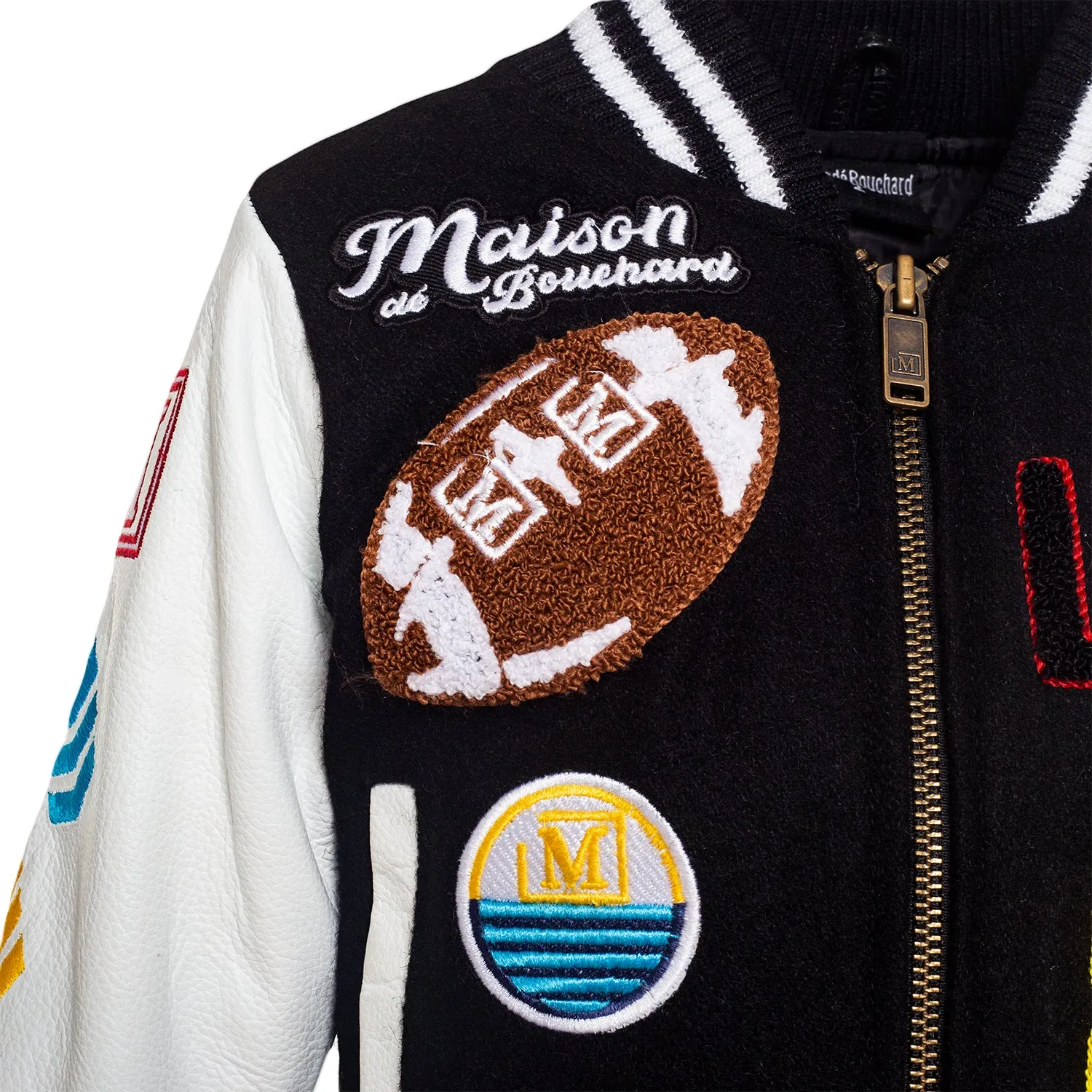 MDB Brand Kids Letterman Jacket