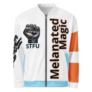 Melanated Magic Unisex Bomber Jacket - Female