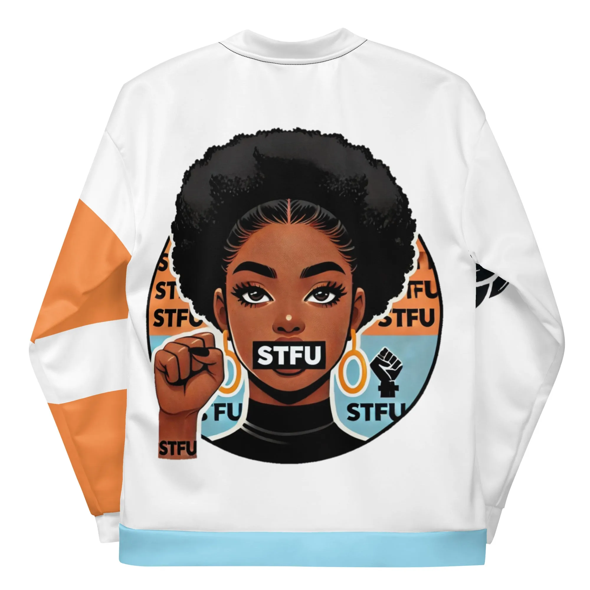 Melanated Magic Unisex Bomber Jacket - Female
