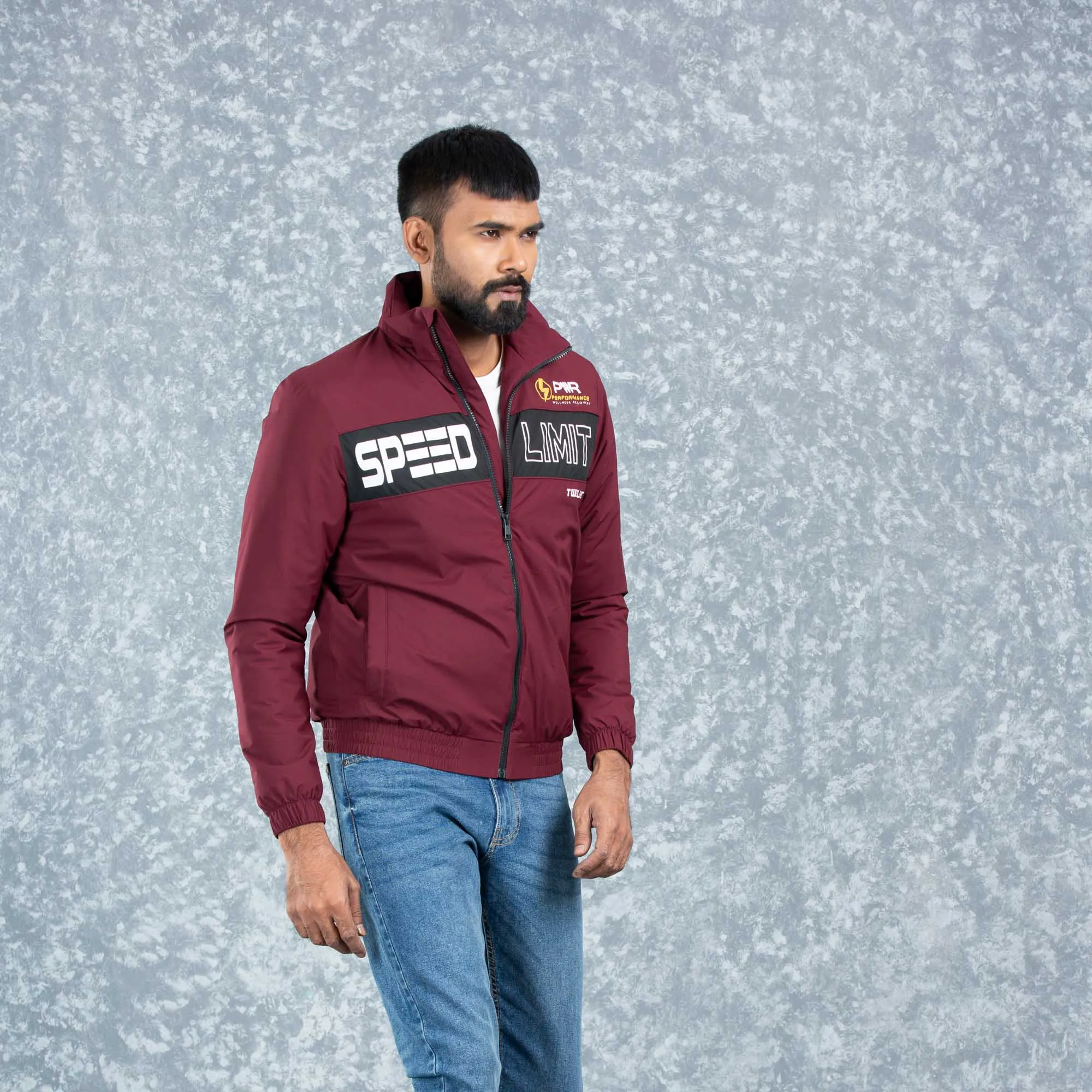 Mens Bomber Jacket- Black