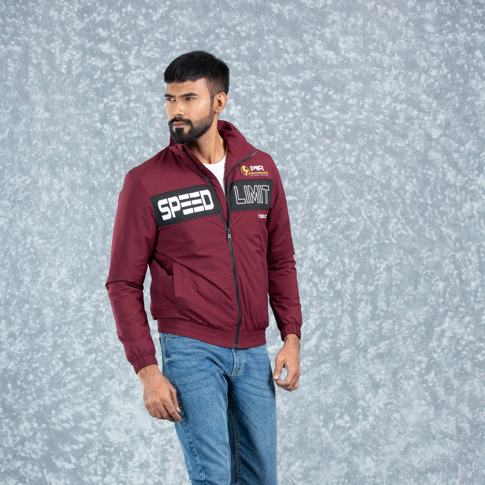 Mens Bomber Jacket- Black