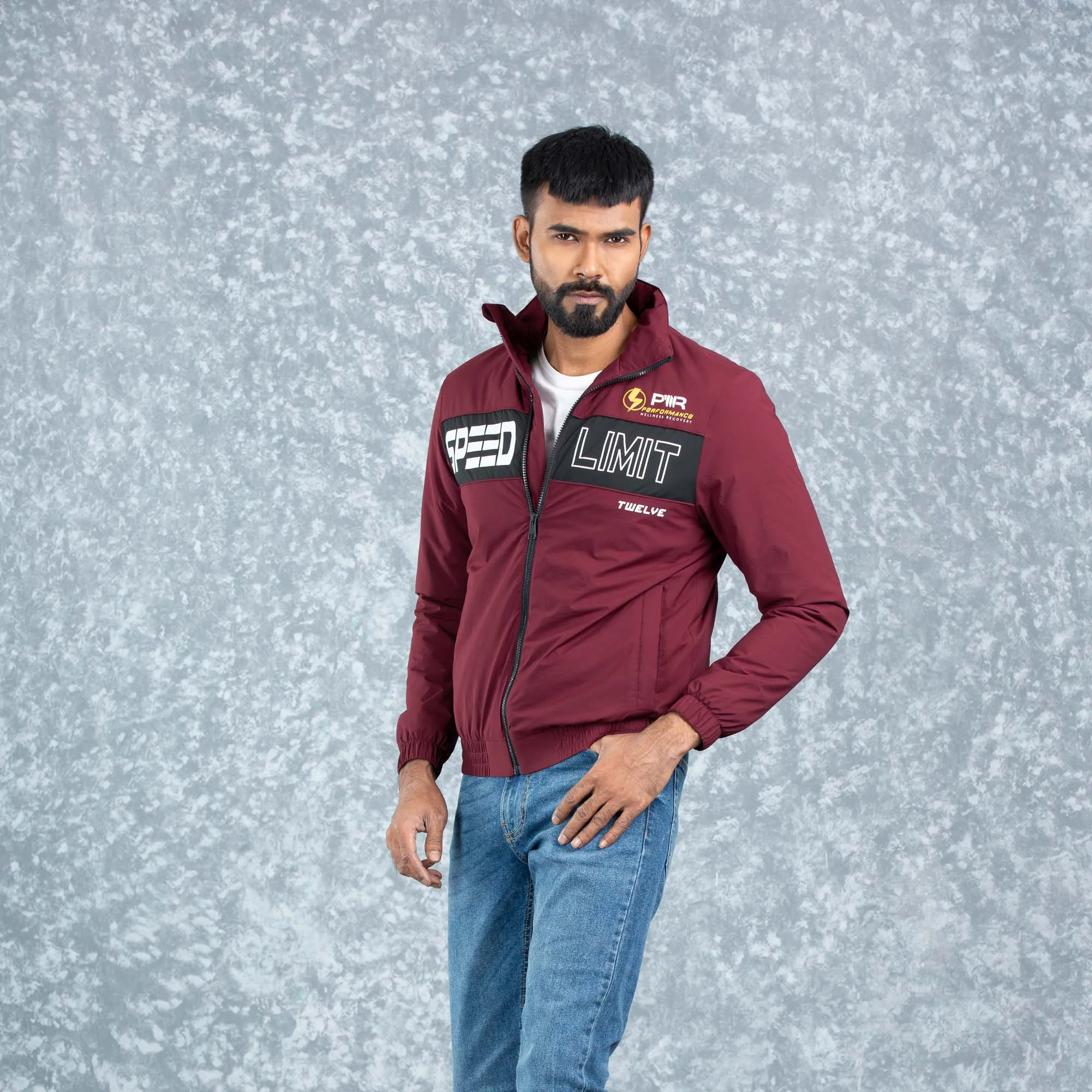 Mens Bomber Jacket- Black