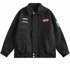 Men's Bomber Jacket Retro Loose