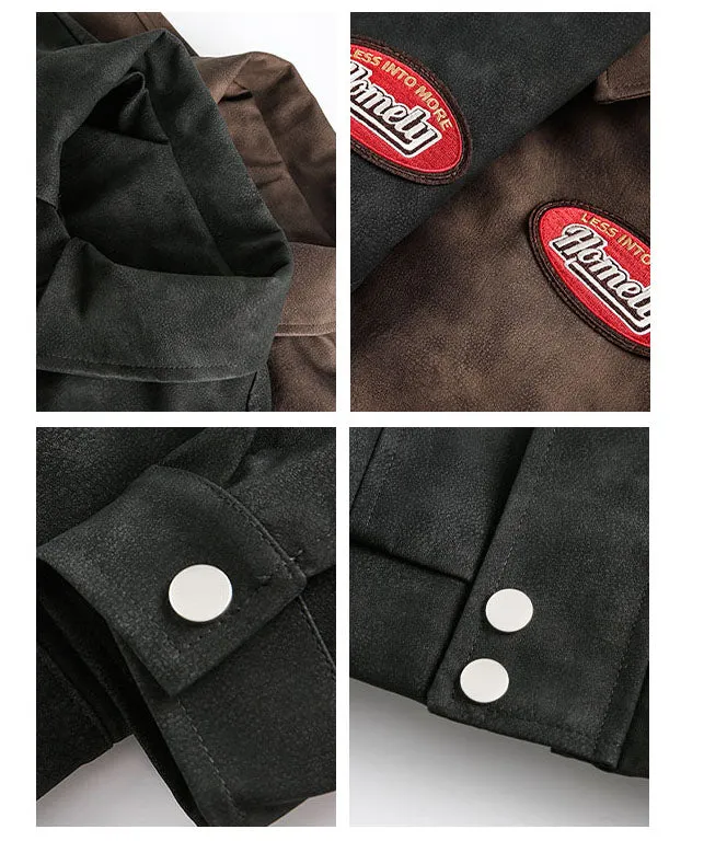 Men's Bomber Jacket Retro Loose