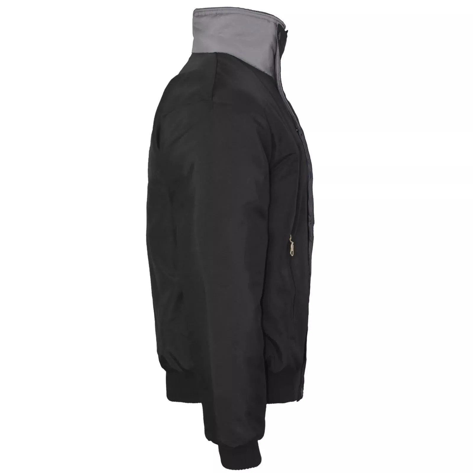 Mens Bomber Jacket Sky Diver Padded Quilted Tartan Winter Trendy Work Coat Warm Check Lined Heavy Retro Outdoor Walking Biker Classic Vintage Plain Casual Top
