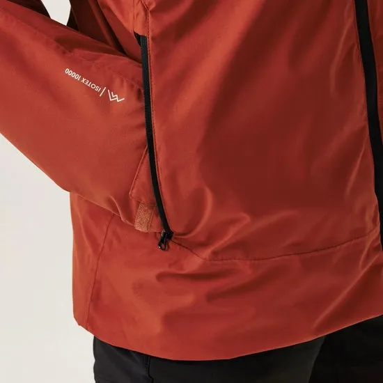 Men's Frelton Waterproof Insulated Jacket Red Ochre