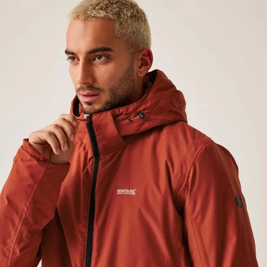 Men's Frelton Waterproof Insulated Jacket Red Ochre