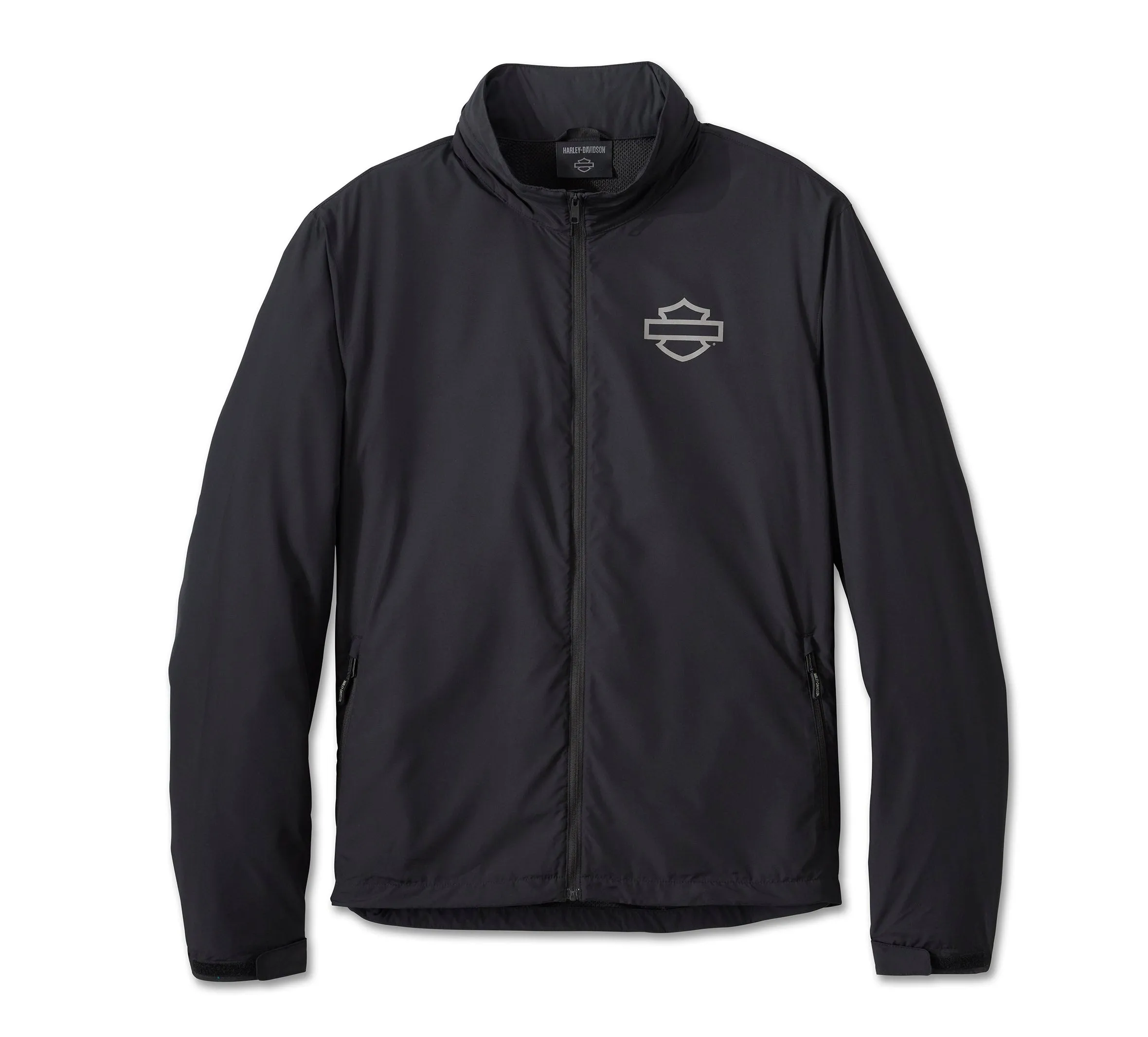 Men's H-D Flex Layering System Hooded Mid Layer - Harley Black