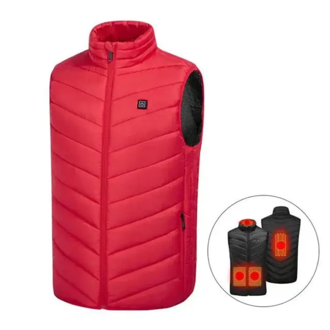 Men's Heated Zip Up Puffer Vest | Spring