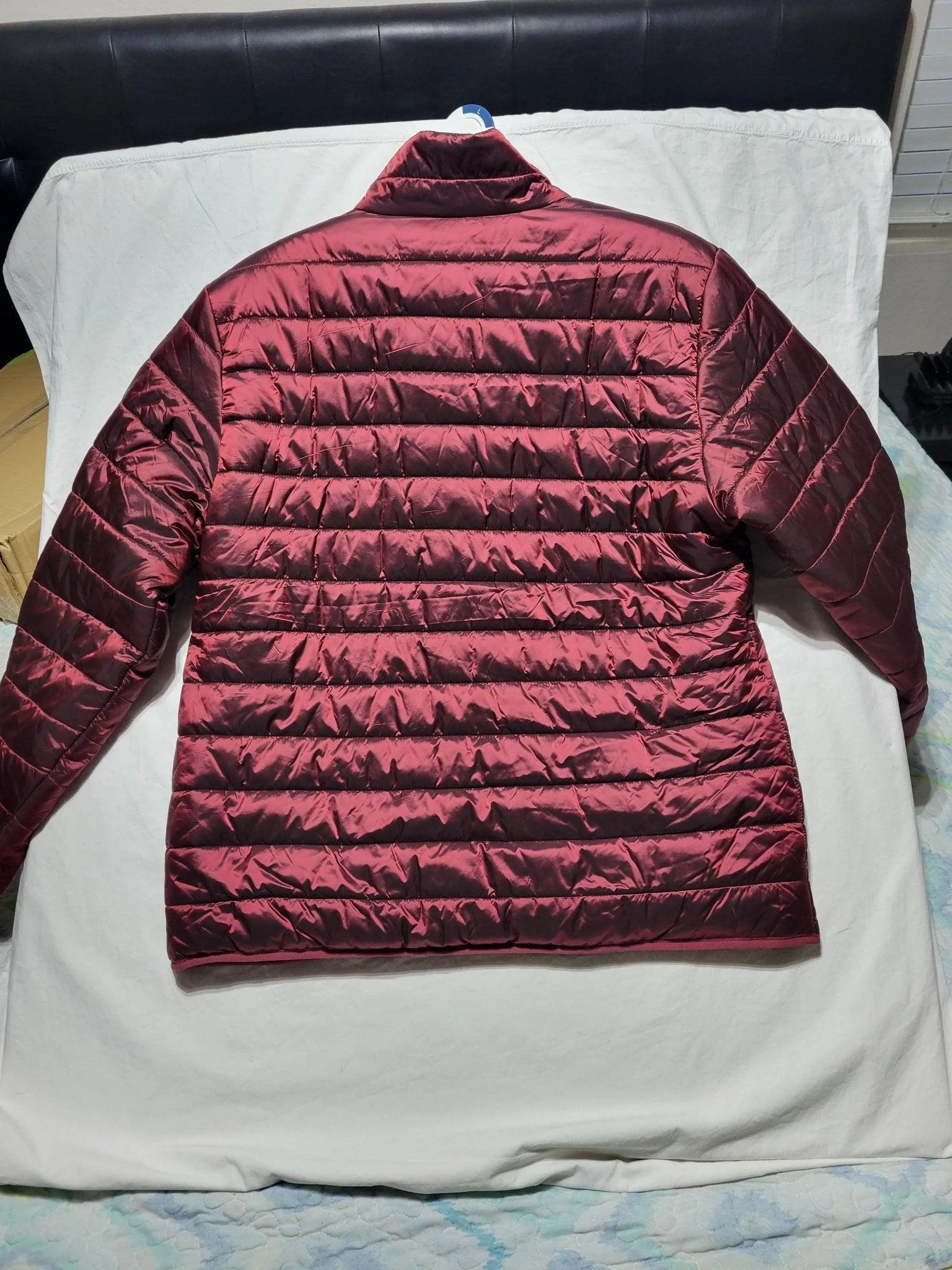 Men's Lightweight Puffer Jacket - Goodfellow & Co. Red