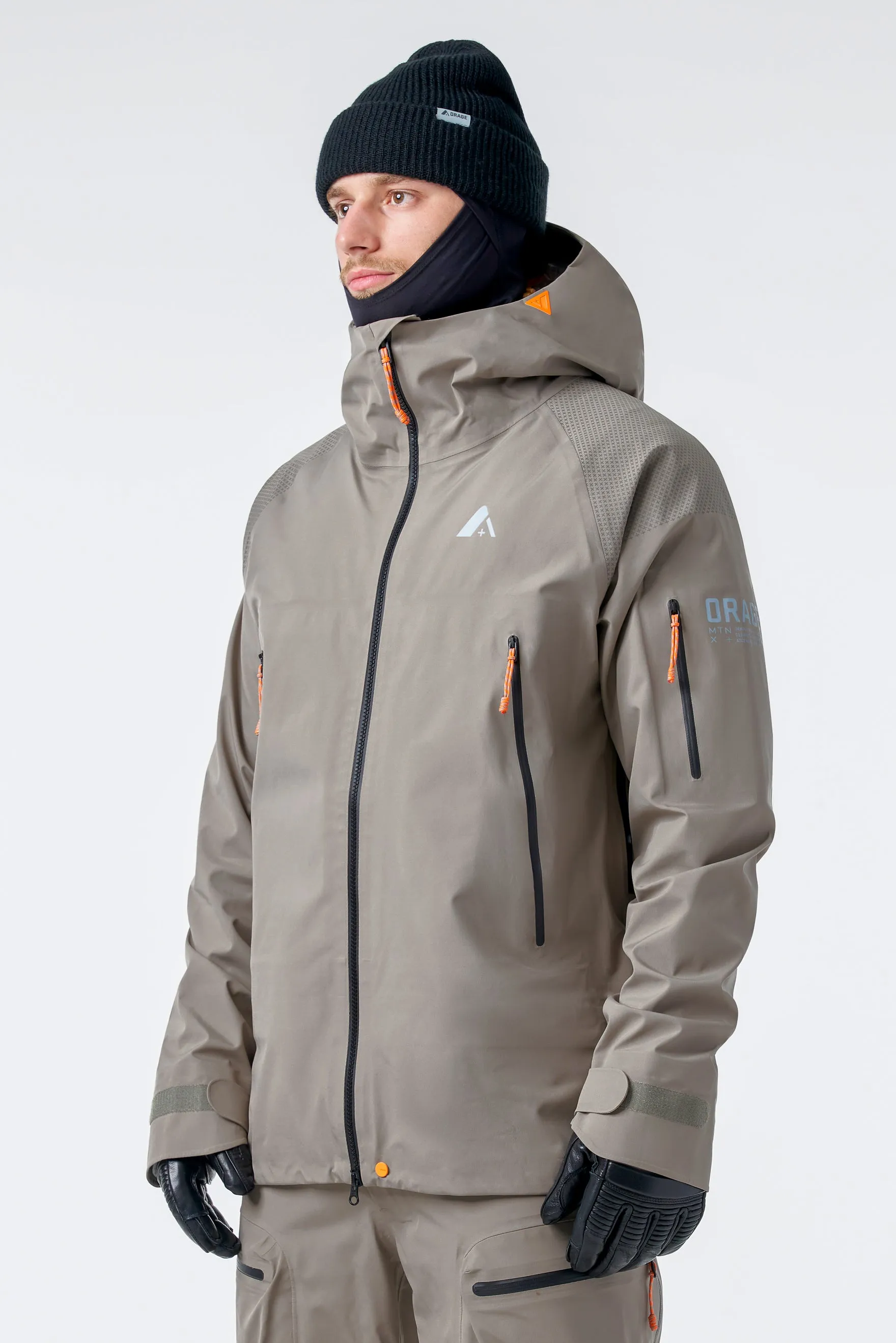 Men’s Mtn-X Glacier 3L Light Jacket-Clay