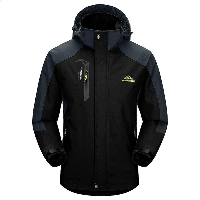 Men's outdoor spring climbing running  long sleeves  men's windproof jacket running training coat light weight outdoor jackets