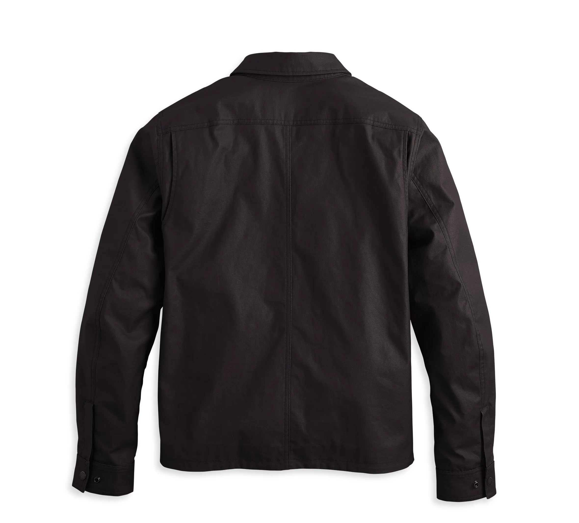 Men's Overlook Harley-Davidson ADV Waxed Riding Jacket - Black Beauty