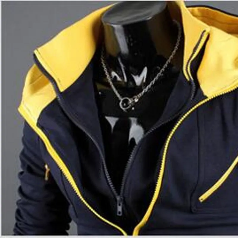 Men's Slim Fit Hoodie - Burnt