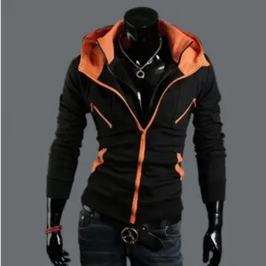 Men's Slim Fit Hoodie - Burnt