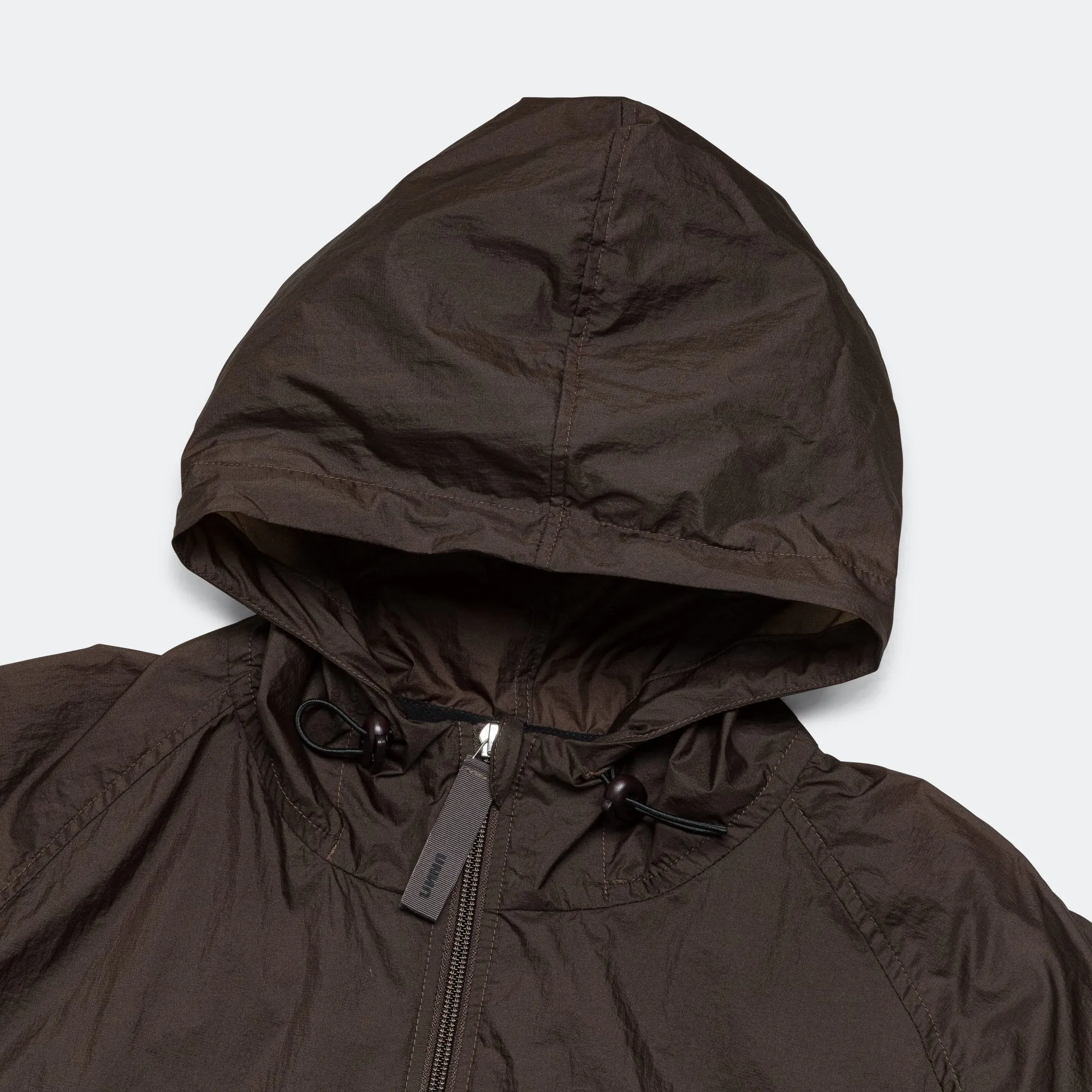 Mens Smile Run Jacket - Wren Brown