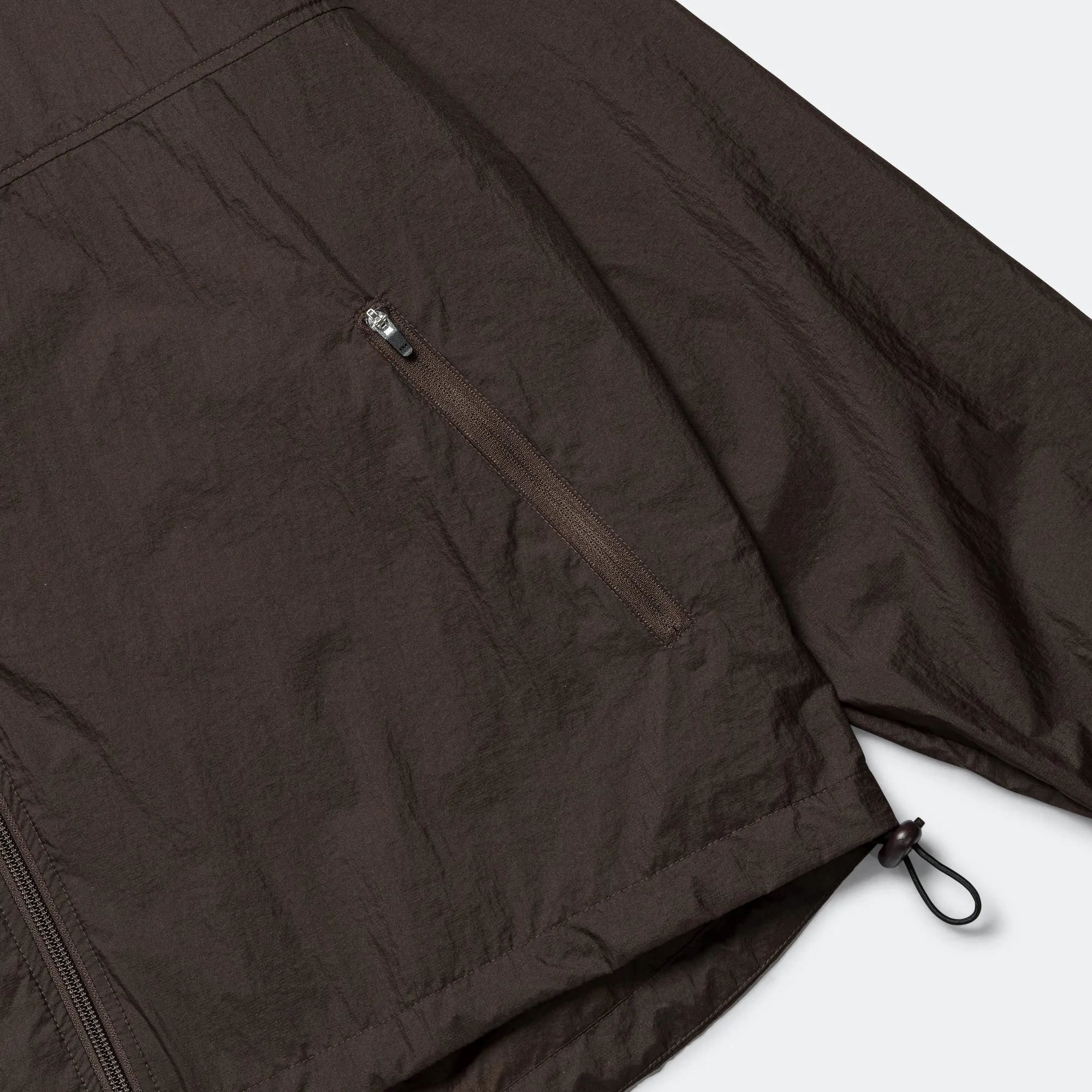 Mens Smile Run Jacket - Wren Brown