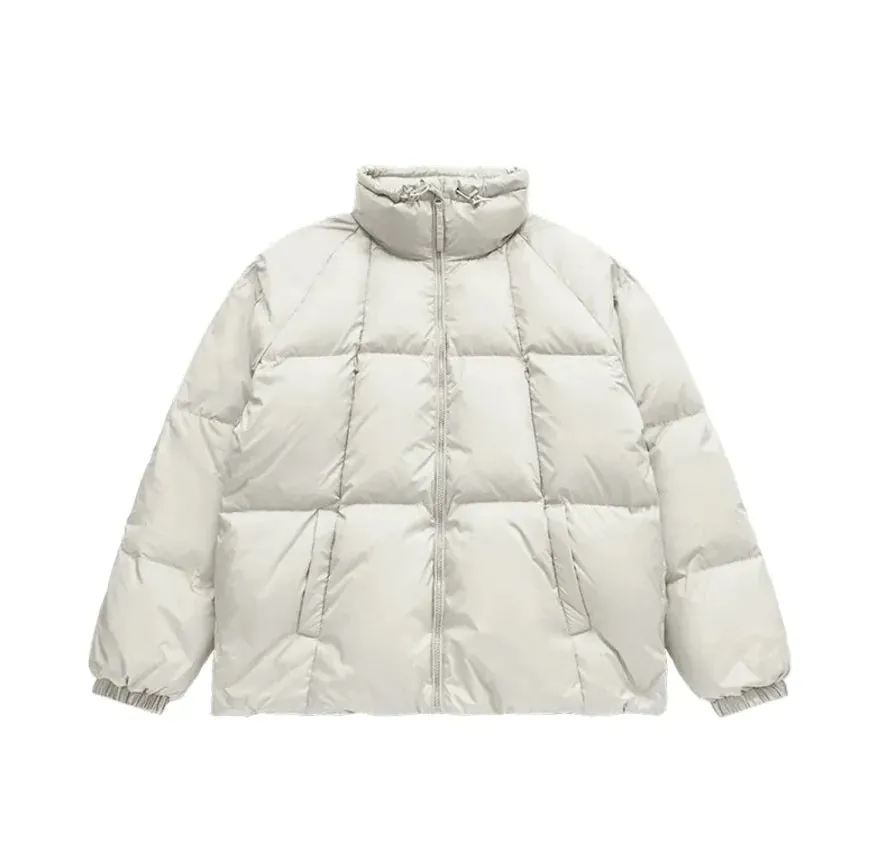 Men's Solid Turtleneck Jacket