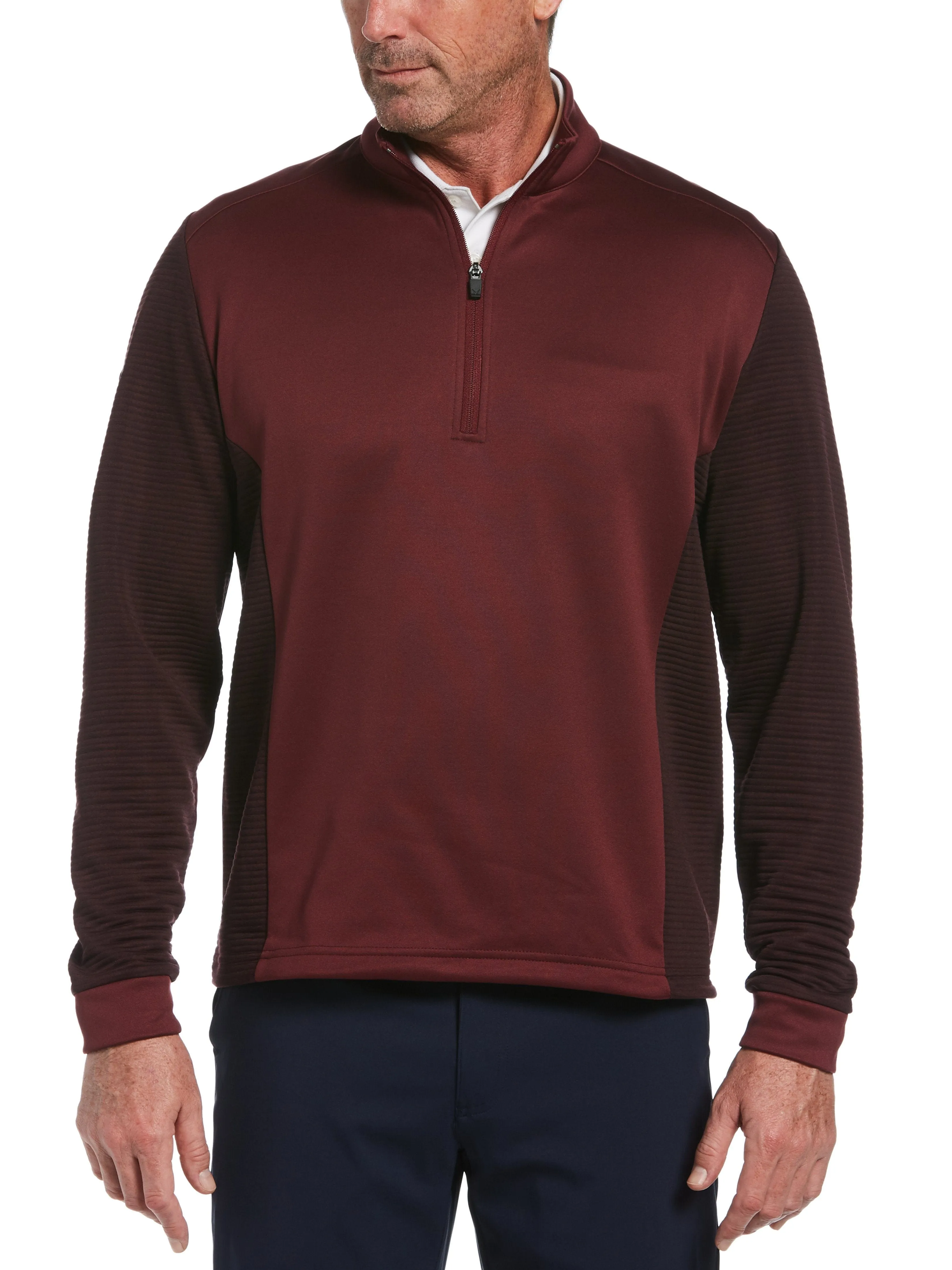 Mens Swing Tech™ 1/4 Zip Fleece Jacket