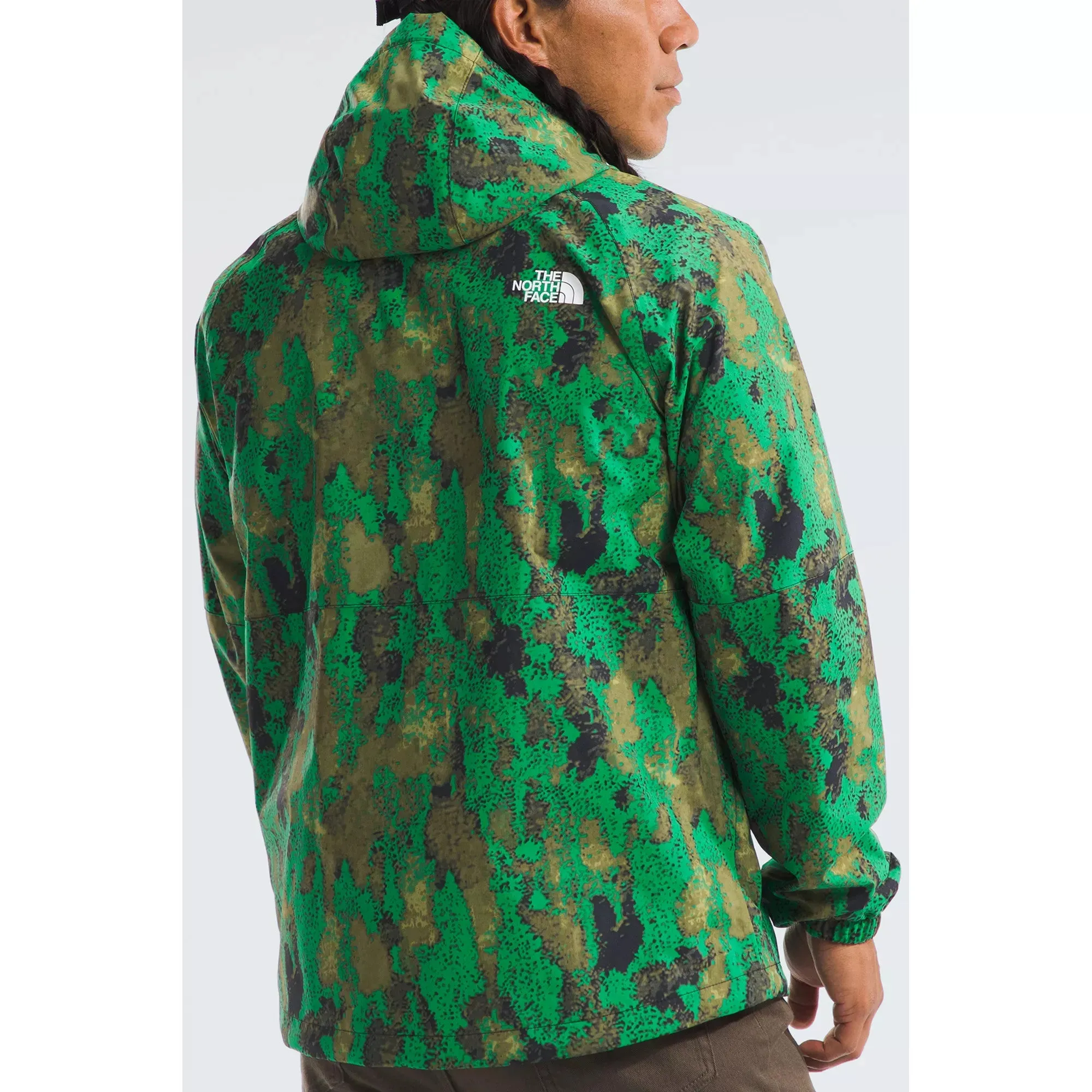 Men's The North Face | Antora Rain Hoodie | Optic Emerald