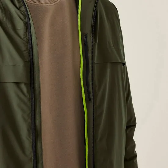 Men's Wiltom Waterproof Jacket Dark Khaki