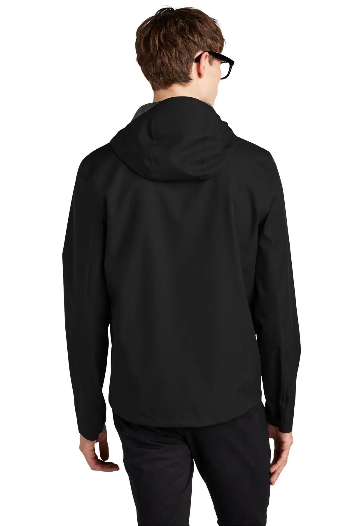 Mercer Mettle Waterproof Rain Shell MM7000 Deep Black