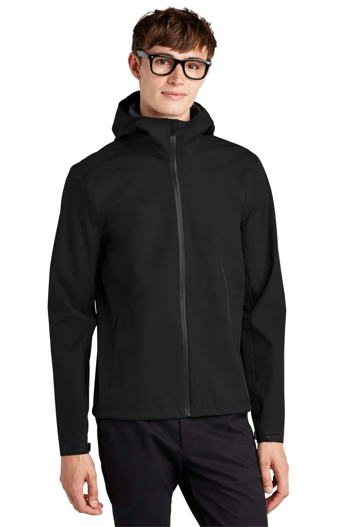 Mercer Mettle Waterproof Rain Shell MM7000 Deep Black