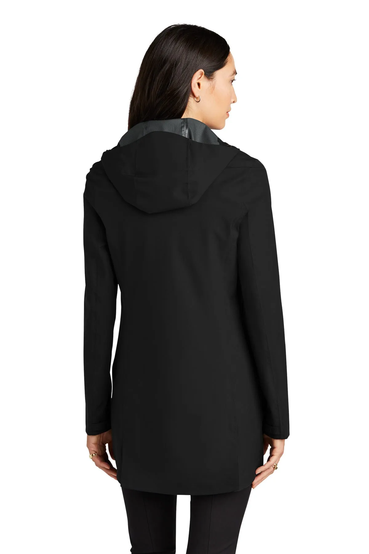 Mercer Mettle Women's Waterproof Rain Shell MM7001 Deep Black