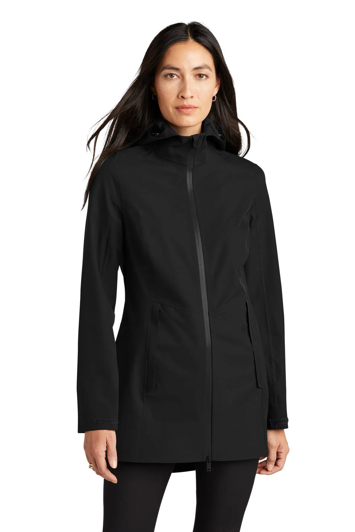 Mercer Mettle Women's Waterproof Rain Shell MM7001 Deep Black