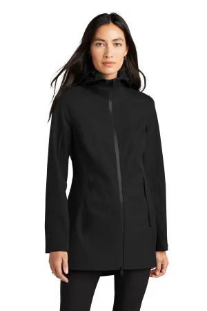 Mercer Mettle Women's Waterproof Rain Shell MM7001 Deep Black