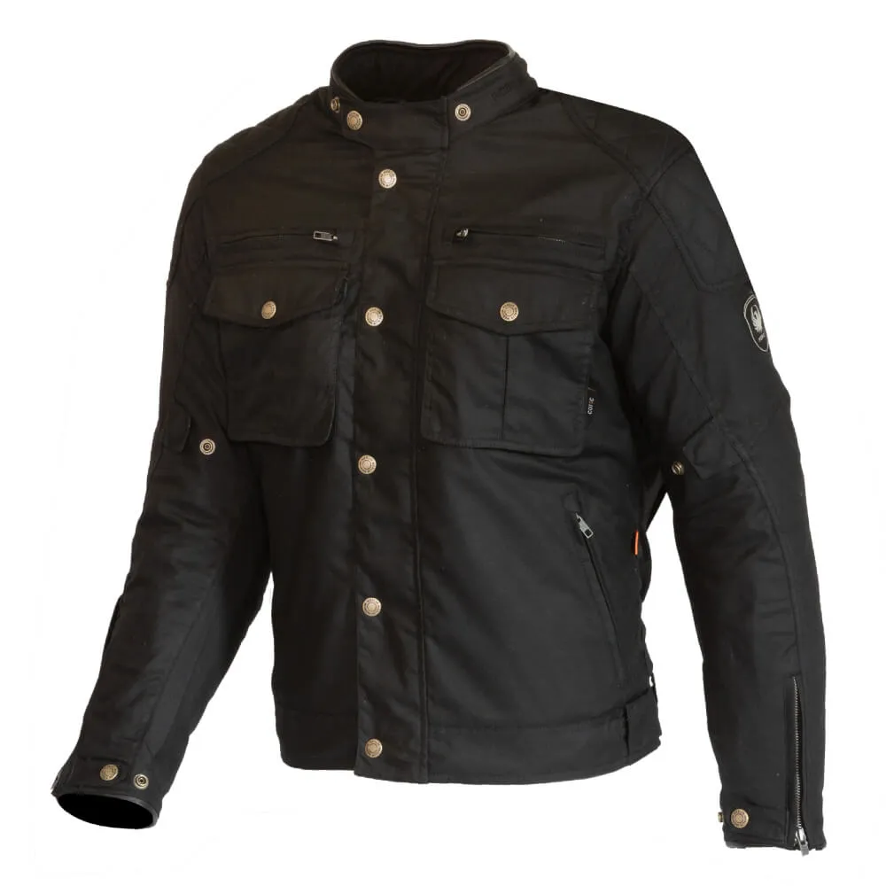 Merlin Perton II Cotec Wax D3O Jacket Black